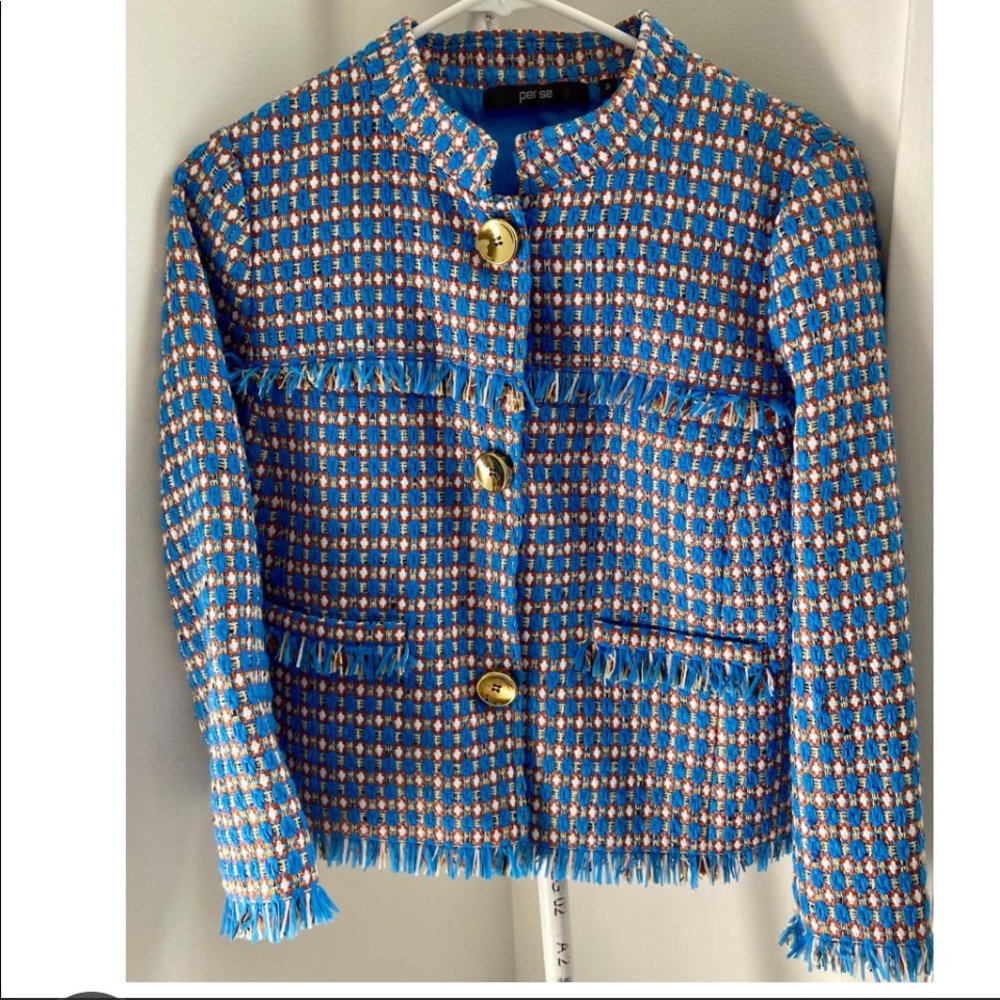 Per Se Jacket With Matching Skirt